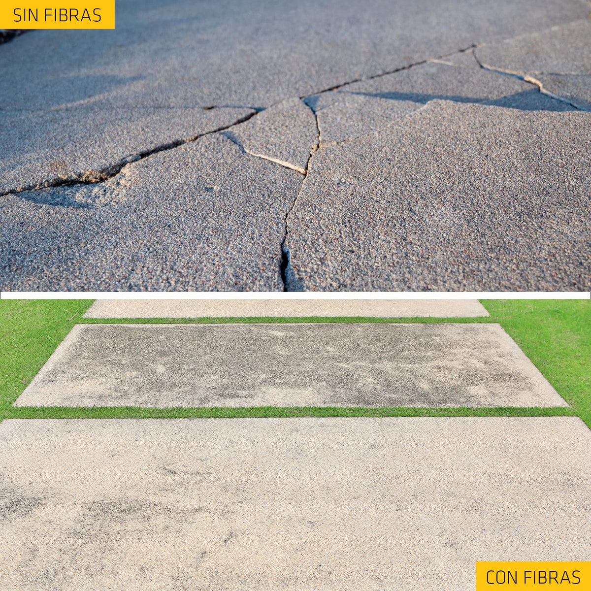 Sika - Fibra sintética Sika Fiber - Para refuerzo secundario de concretos y morteros - Reduce el agrietamiento y mejora la cohesión del concreto - Fácil de aplicar - Bolsa biodegradable de 600 gr