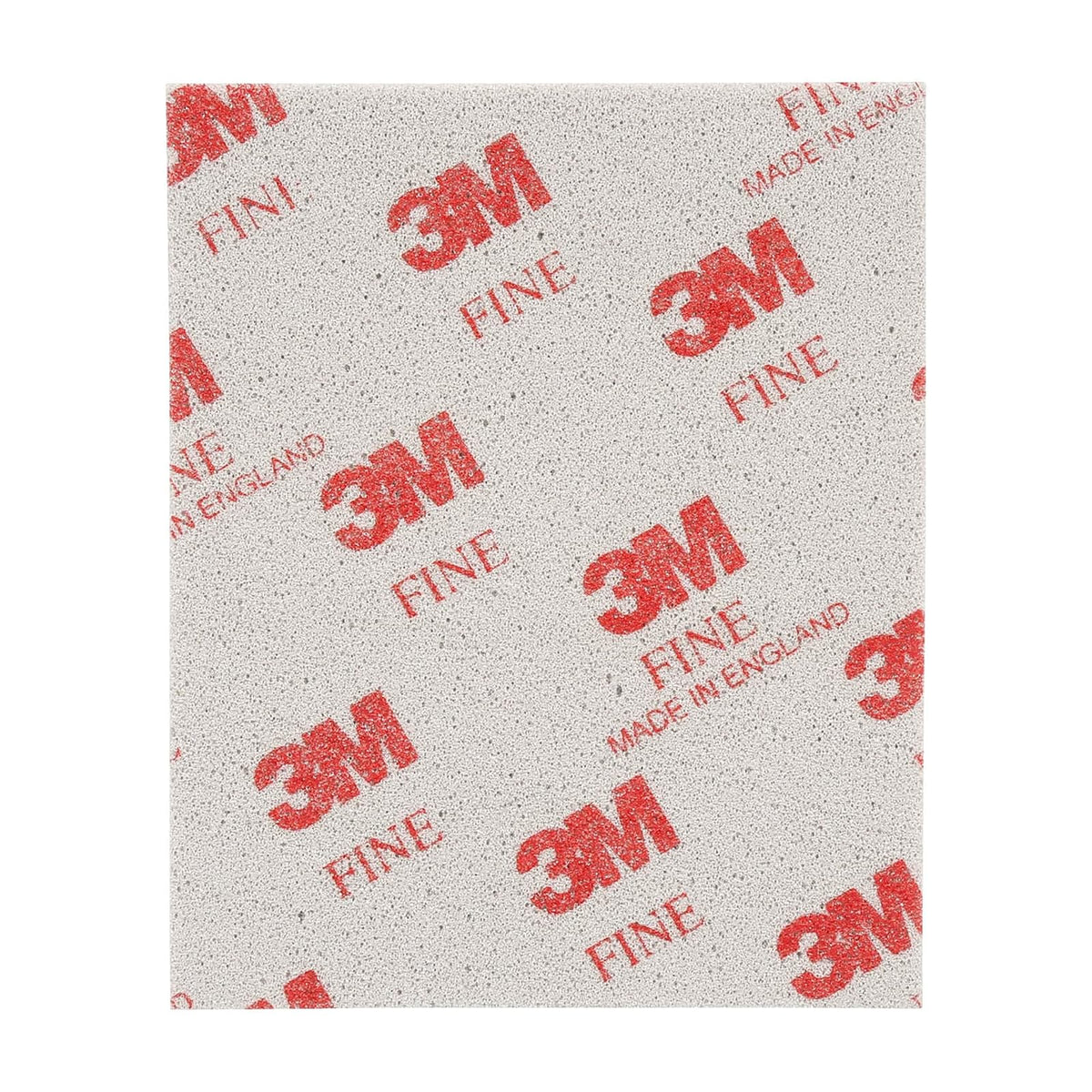 3M Softback Esponja de Lijado 02604, 4-1/2 x 5-1/2 in, Fina, Paquete de 20, Gris