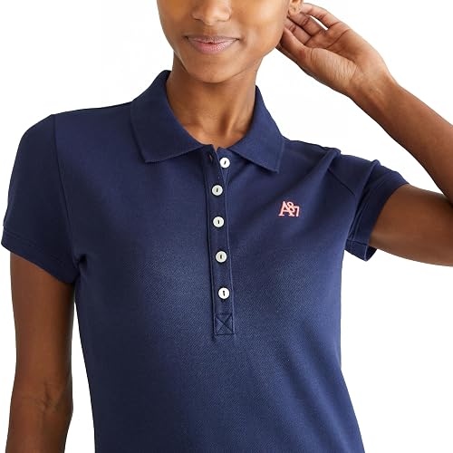 Aeropostale Aero Solid A87 Polo para Mujer