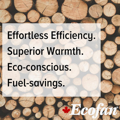 Ecofan AirMax - Ventilador de estufa de calor - Diseño clásico potente, rendimiento excepcional, perfecto para estufas de leña, 175 CFM, circula el aire caliente de manera eficiente y reduce el costo