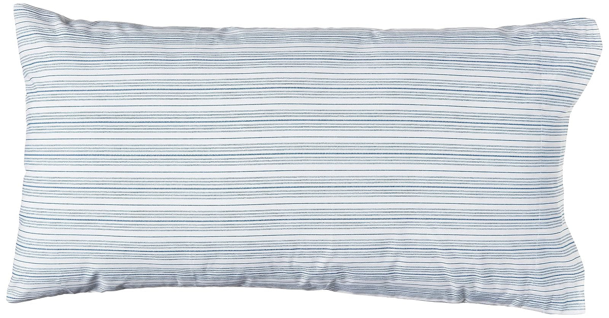 Nautica - Juego de sábanas Queen, Juego de Ropa de Cama de percal de algodón, crujiente y Fresco, Ligero y Transpirable (Azul Marino a Rayas, 4 Piezas, Queen)