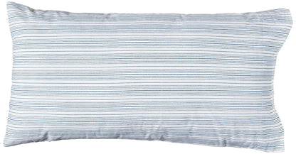 Nautica - Juego de sábanas Queen, Juego de Ropa de Cama de percal de algodón, crujiente y Fresco, Ligero y Transpirable (Azul Marino a Rayas, 4 Piezas, Queen)