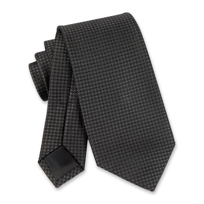 Calvin Klein - Corbatas clásicas para hombre, color azul marino y patrón, tallas regulares y extra grandes