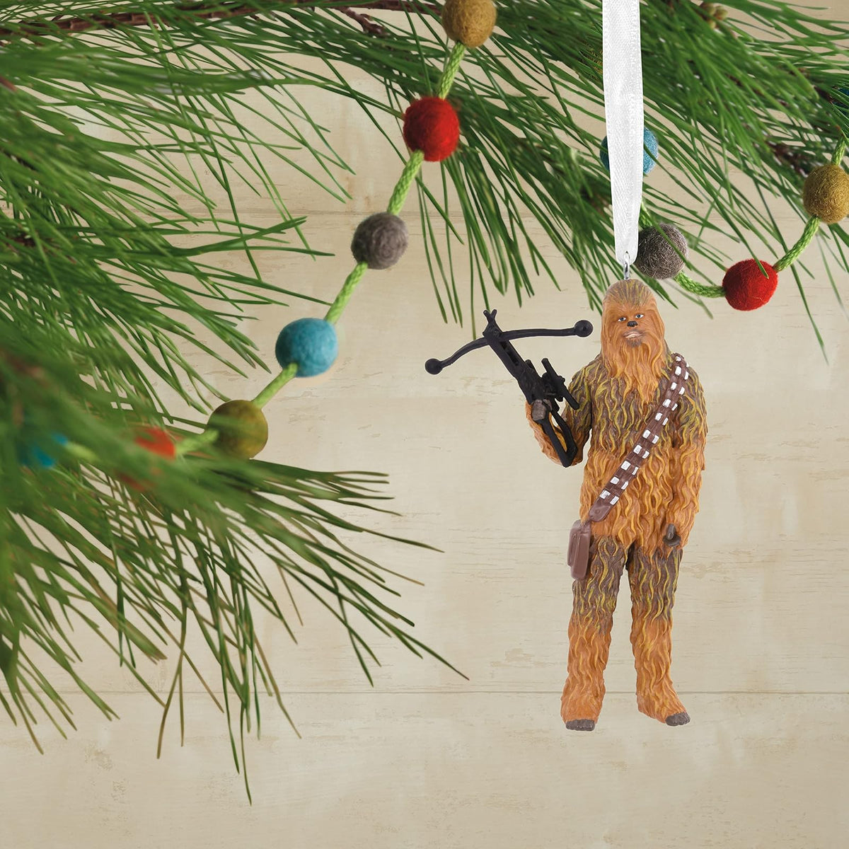 Hallmark Star Wars Chewbacca - Adorno para árbol de Navidad