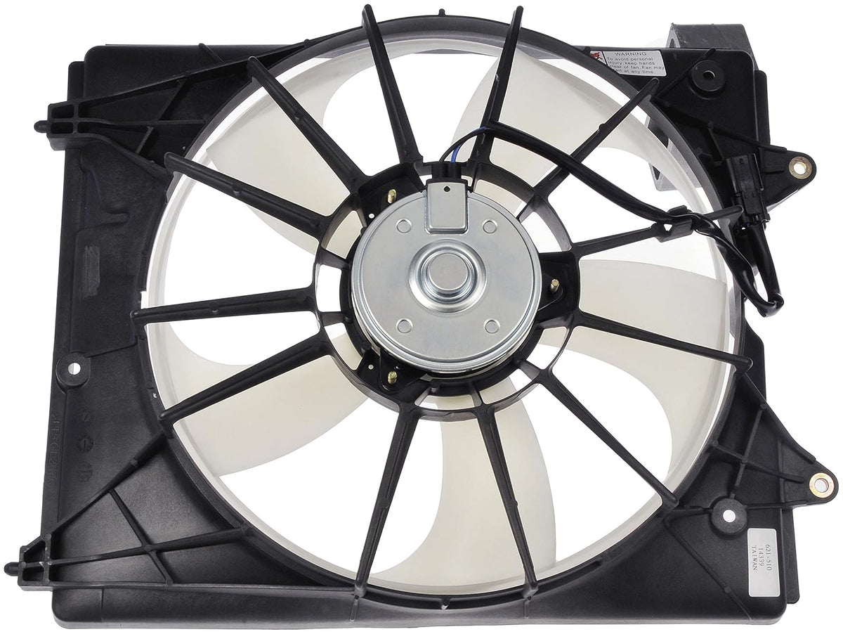 Dorman 621-510 Ventilador con Tolva para Motor Lado Conductor para Honda, Negro