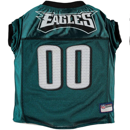 Pets First Jersey NFL para Perro y Gato, con Licencia Oficial - Philadelphia Eagles - Mediana