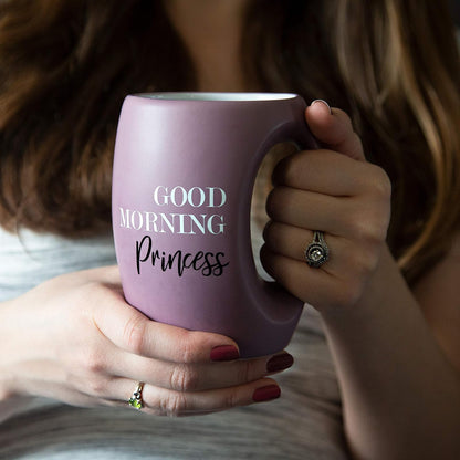 Pavilion Gift Company 10530 - Taza de café (473 ml), diseño de princesa, color morado