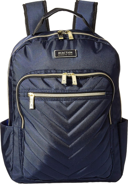Kenneth Cole Reaction Mochila Acolchada para Laptop 15.6 Pulg - marino