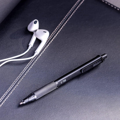 Zebra Pen G-750 F-701 M-701 Juego de Regalo 10513 | Bolígrafo de gel, punta media/fina, barril de metal, paquete de 3, retráctil