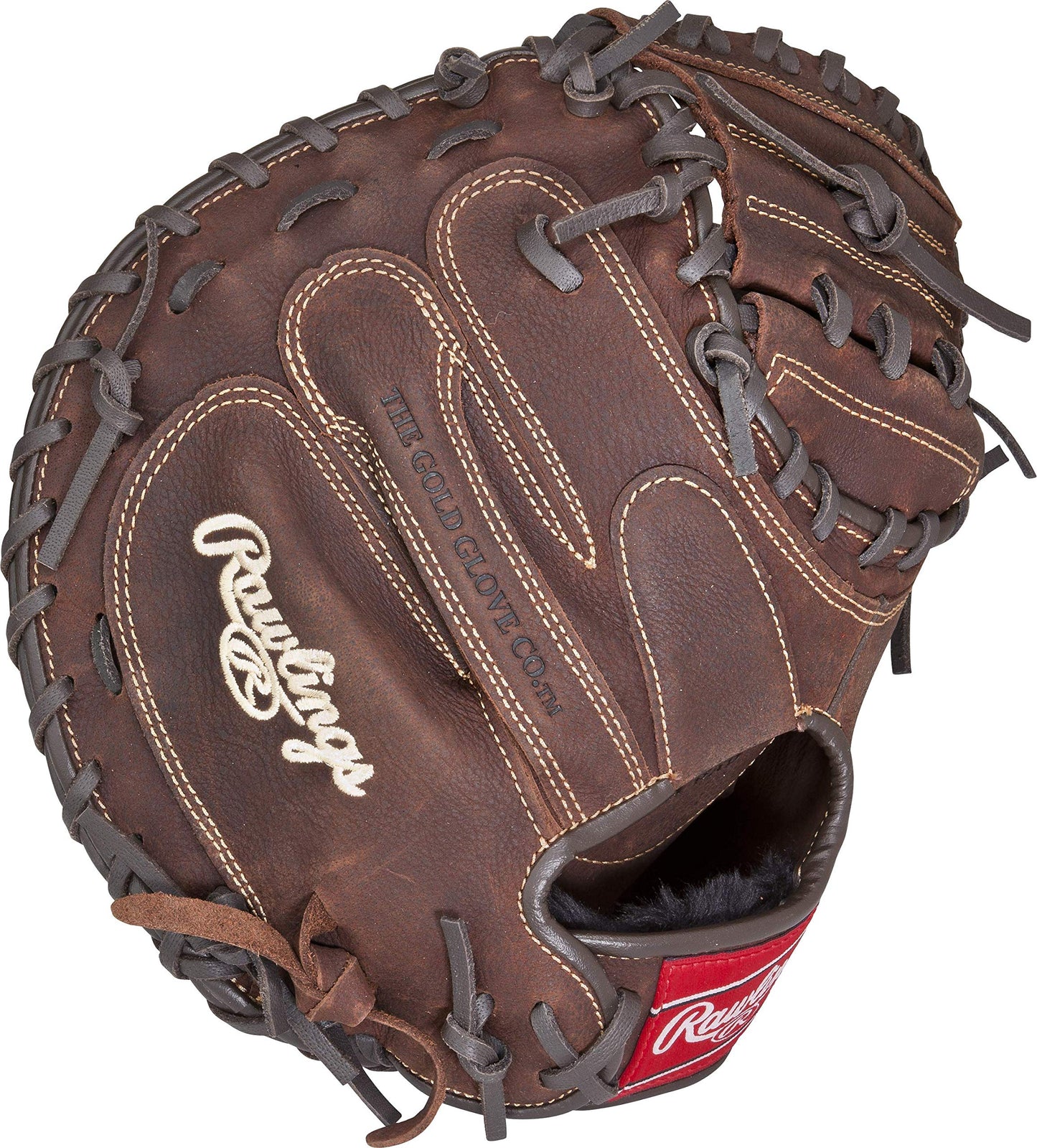 Rawlings | Mitón de béisbol Preferido para Jugadores, Tiro para Mano Derecha, 33 Pulgadas, Red Cerrada de una Sola Pieza