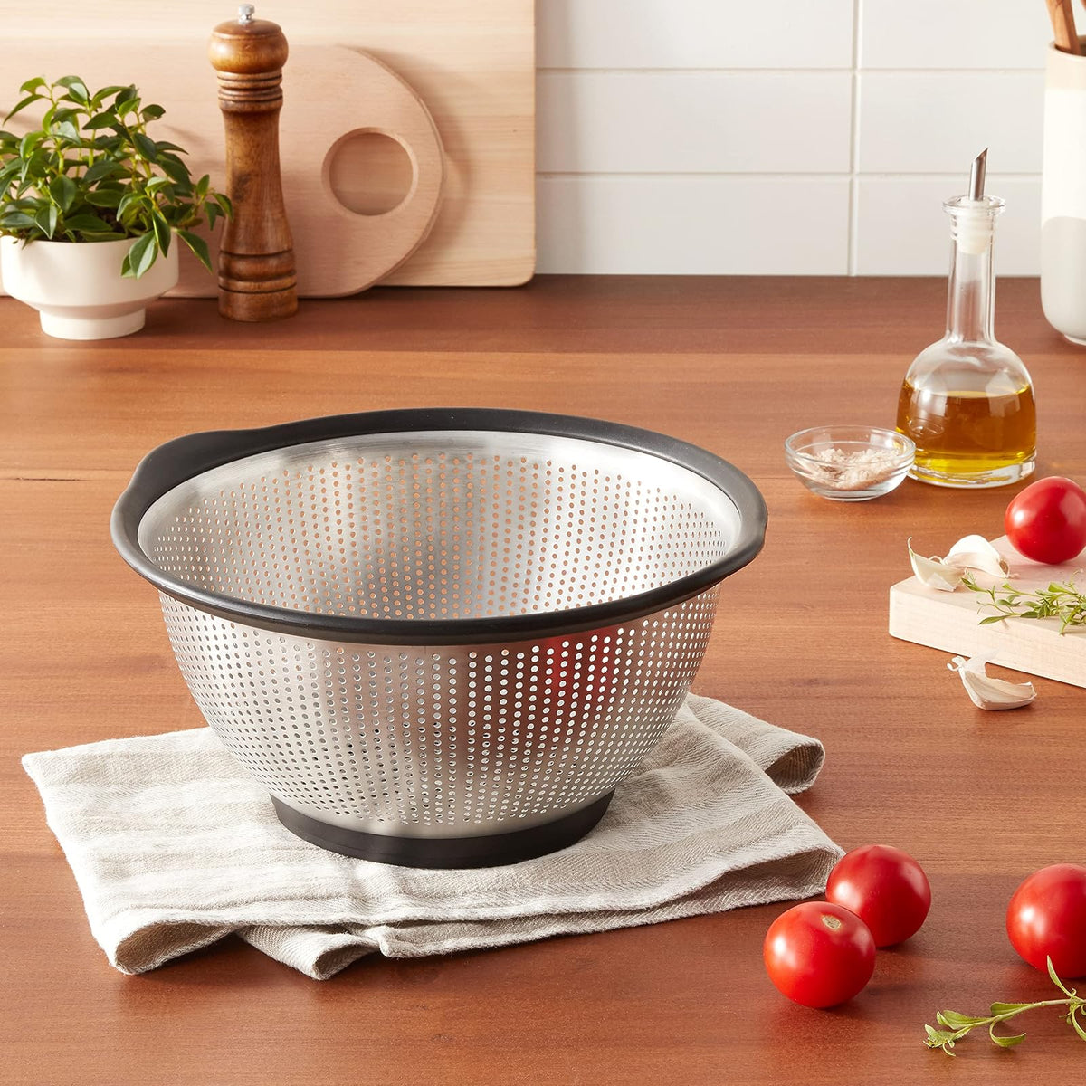 KitchenAid KO166OSOBA - Colador, 5 cuarzos, color negro