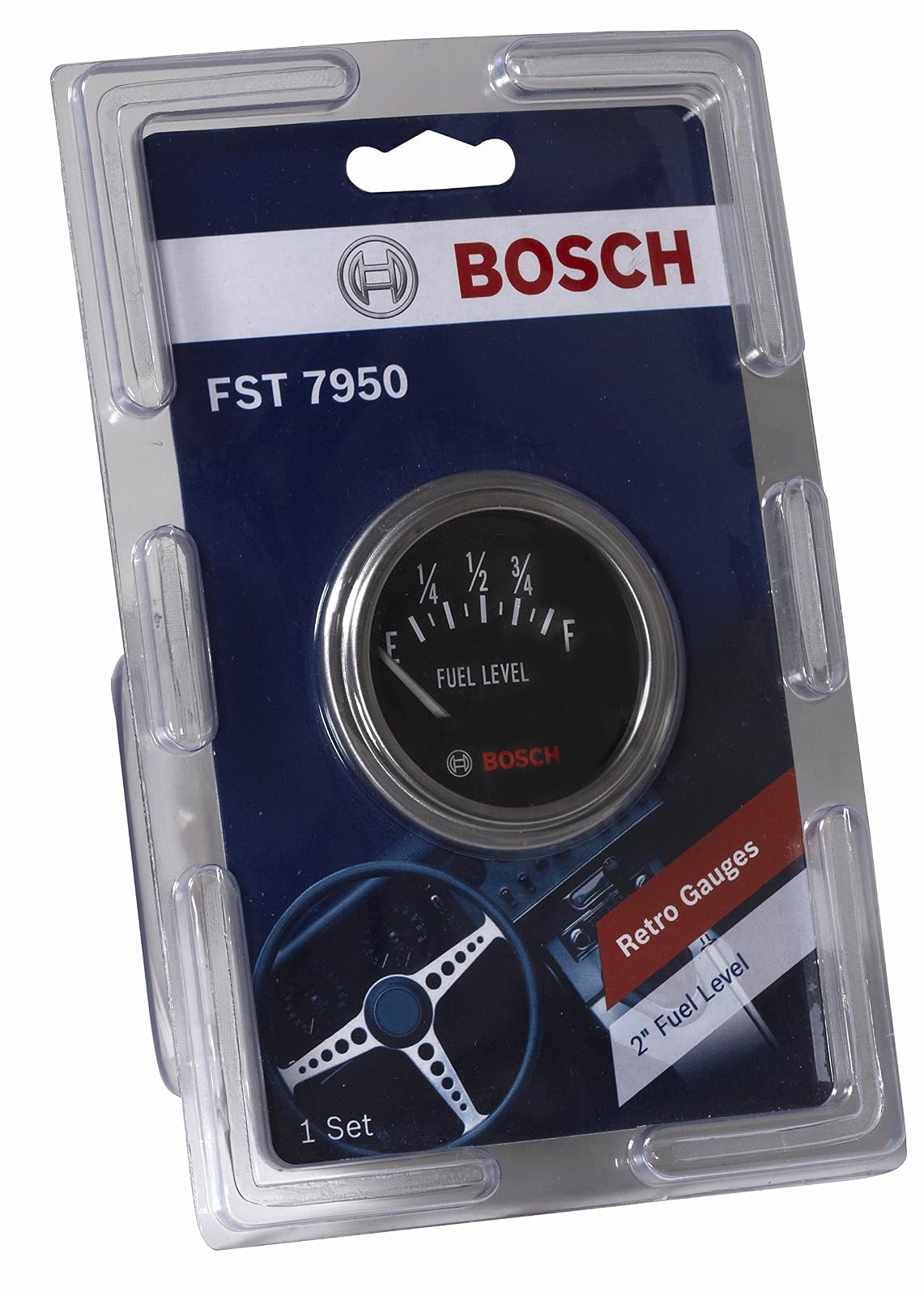 Bosch SP0F00031 Retro Line Medidor de Nivel de Combustible Eléctrico 2 Pulgadas