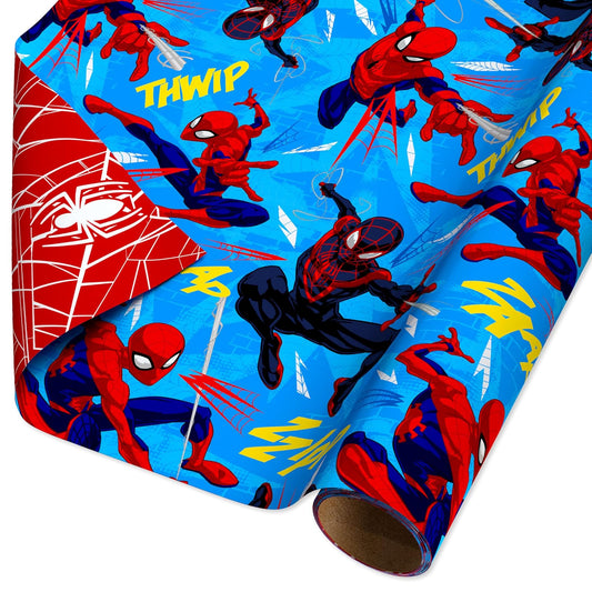 American Greetings 40 sq. Papel de regalo reversible para todas las ocasiones (1 rollo, 30 pulgadas x 192 pulgadas)