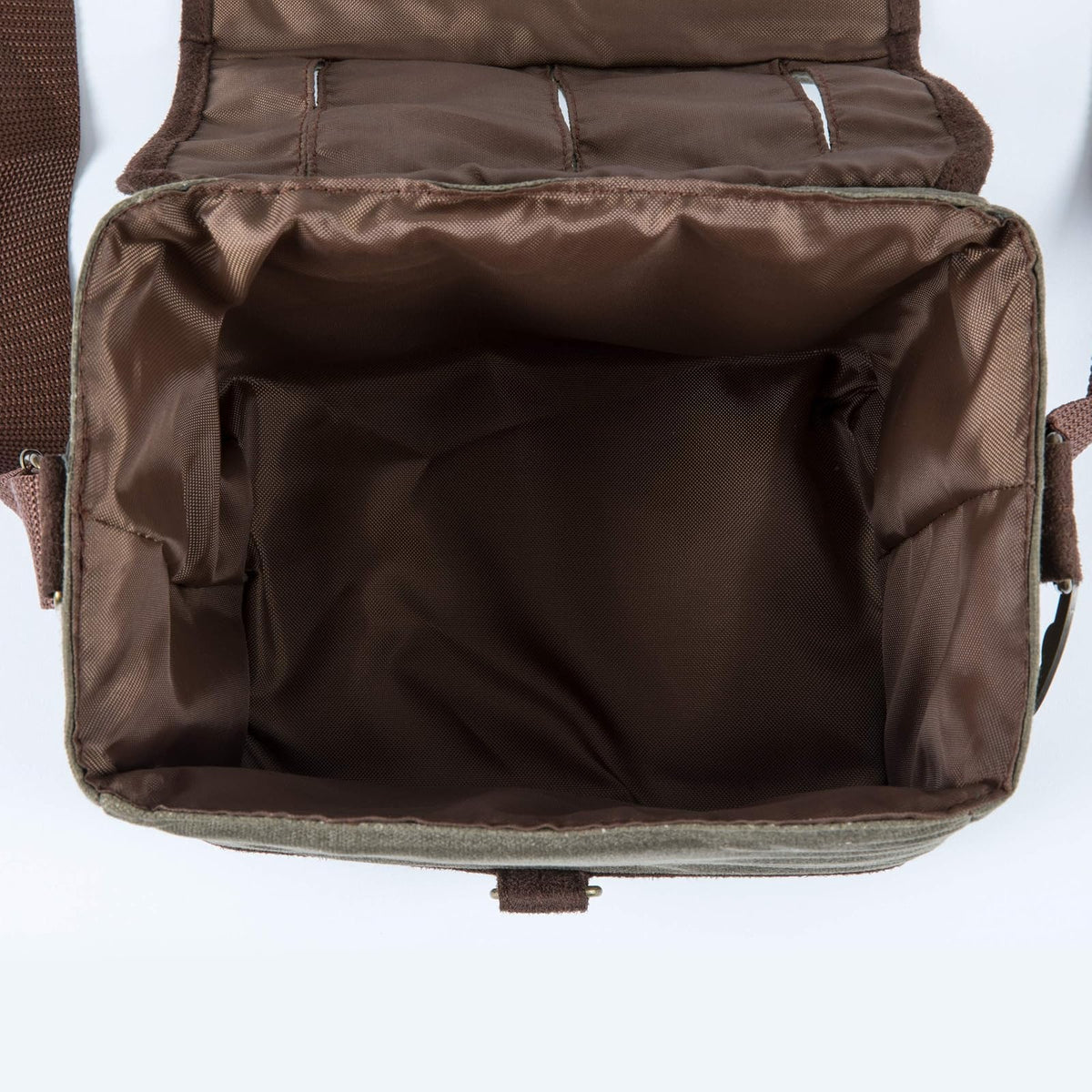 Picnic Time - Recipiente para 6 botellas de cerveza con abrebotellas integrado, marrón, verde, caqui (khaki green/brown), Оne Расk