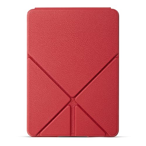 Funda protectora de piel Origami para Kindle Voyage, Rojo