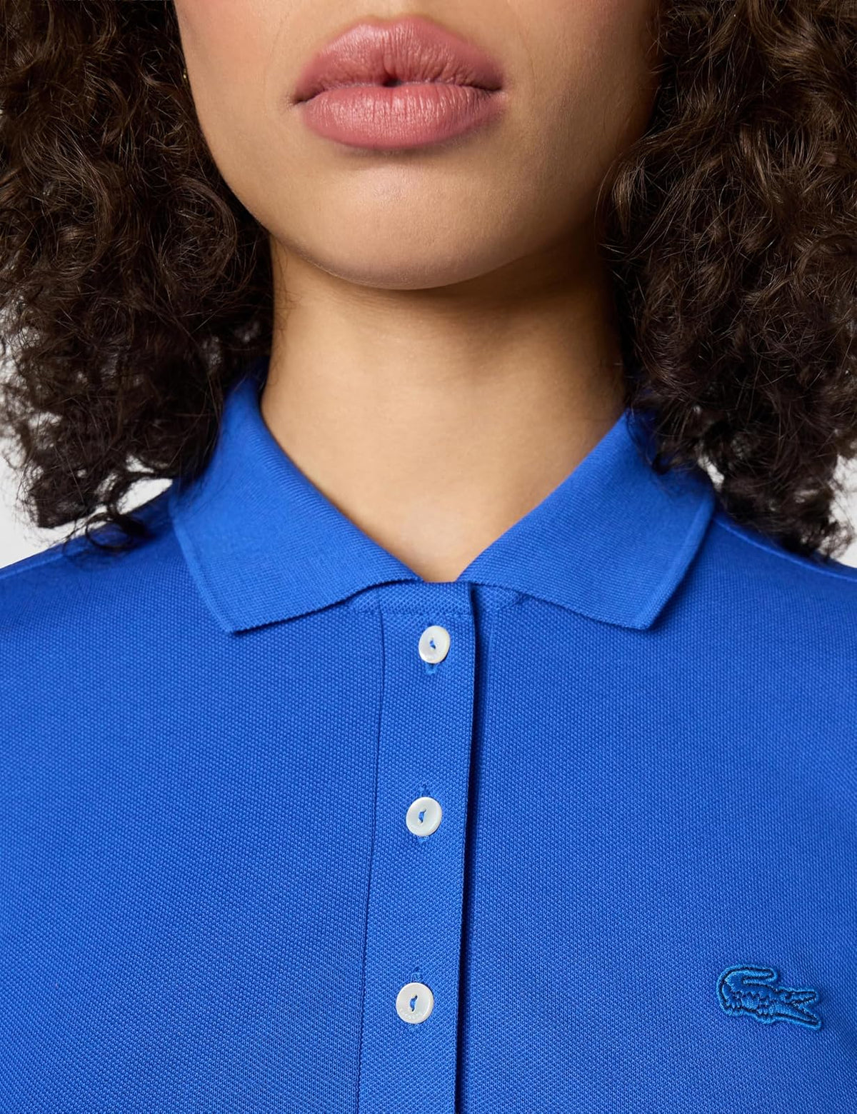 Lacoste Stretch Piqué Polo Dress Vestido Mujer