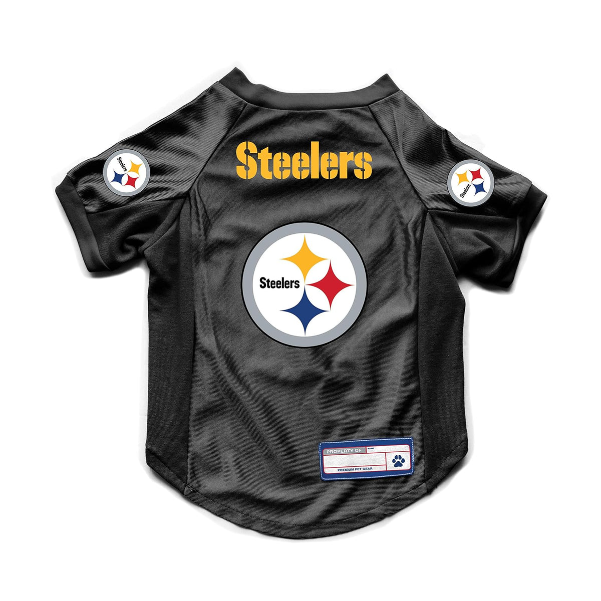 Littlearth Pittsburgh Steelers NFL - Camisetas elásticas para Mascotas Pittsburgh Steelers XL