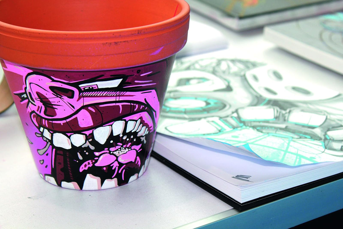 Molotow ONE4ALL Marcador Acrílico 127Hs, Azul (True Blue), 4 mm