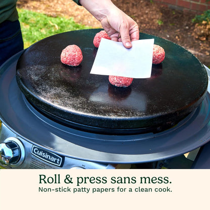 Cuisinart CSBK-400 Smashed Burger Kit, Cast Iron