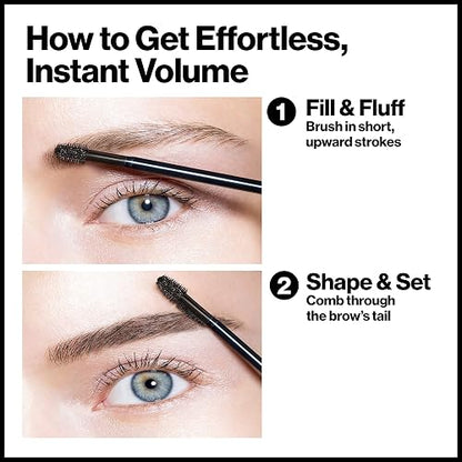Revlon Colorstay brow filler and fiber tono dark brown Dark Brown