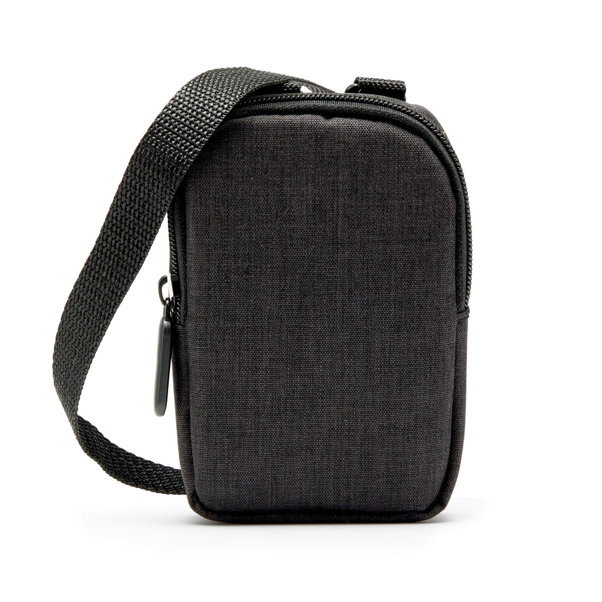Zink - Funda Suave para cámara – Pequeña impresión instantánea para cámara y Bolsa de Impresora con Bolsillo de Papel fotográfico, Cierre de Cierre y Correa de Hombro Cruzada, Color Negro