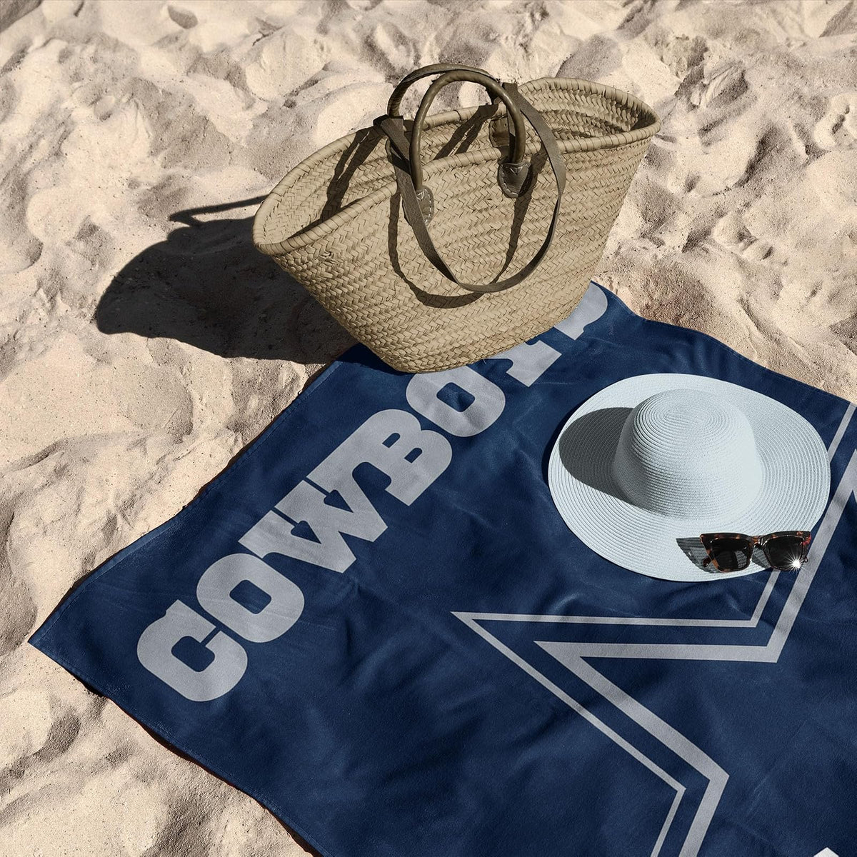 Northwest Dallas Cowboys NFL Incisor Toalla de Playa de Microfibra de 30 x 60 Pulgadas