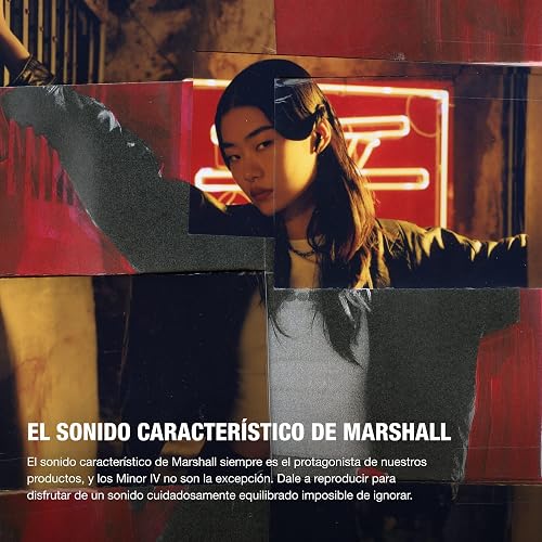 Marshall Minor IV Audífonos TWS Bluetooth - Negro