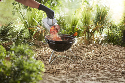 Weber 7447 Rapidfire - Chimenea compacta | Compacta, enciende brasas en 15 minutos, sin líquido encendedor