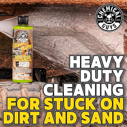 Chemical Guys Tough Mudder Jabón espumoso para lavado de camiones, todoterrenos y vehículos (Para cañones de espuma, pistolas de espuma o cubos de lavado), 3,79 l, aroma de limón