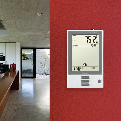Warmly Yours udg-4999 hance Termostato, programable, clase A GFCI con sensor de piso, color blanco
