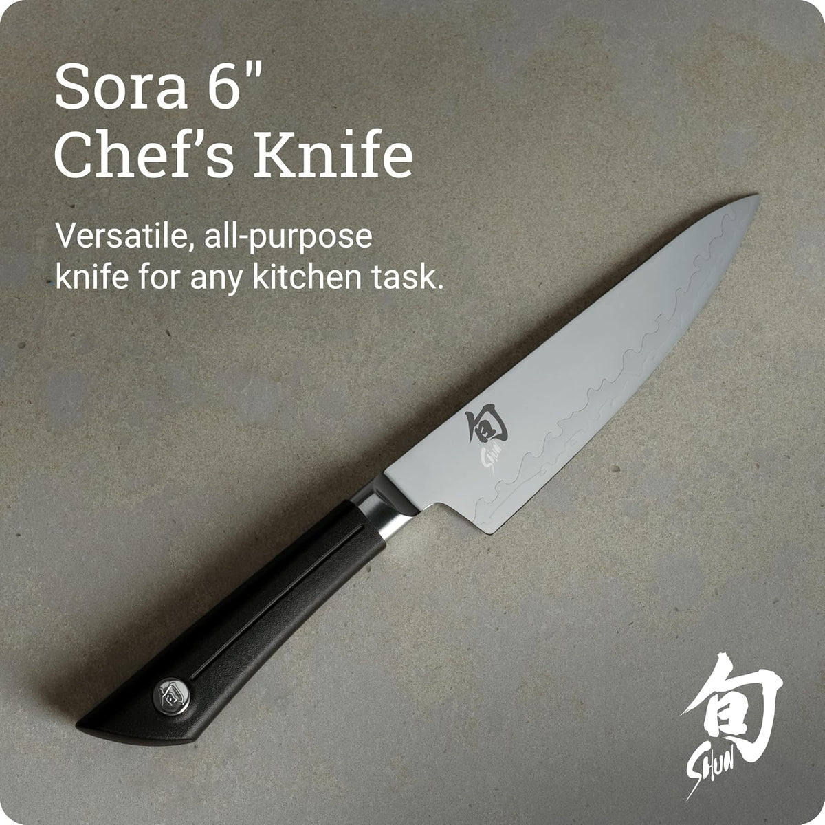 Shun VB0723 Sora cuchillo de chef, 15.24 cm