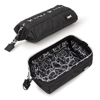 ZIPIT Estuche para Lápices Panel Transparente, Gran Capacidad - Negro