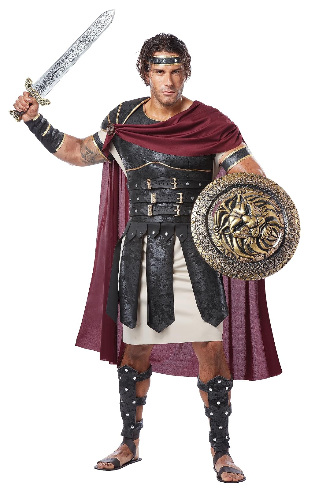 Plus Size Roman Gladiator Costume
