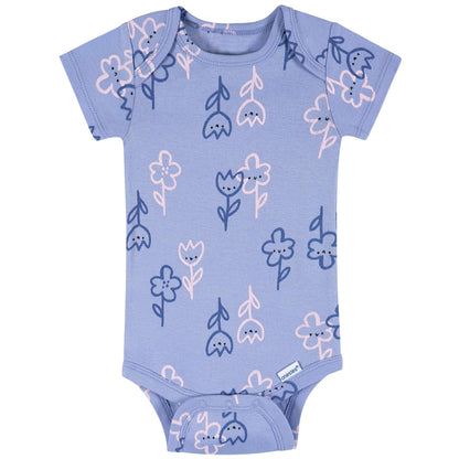 ONESIES Baby-girls 8-pack Short Sleeve Mix & Match Bodysuits Body de manga corta bebés niñas
