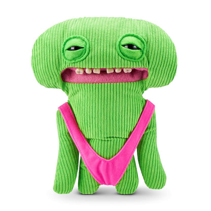 Fuggler Vacay Vibes - Peluche Coleccionable 23 cm Serie 1 - Smiley O Riley - Verde