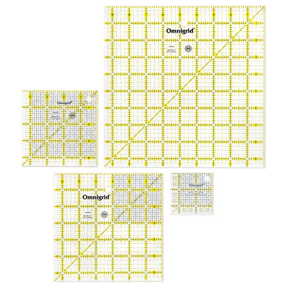 Omnigrid Ruler Value Pack 2, Package of Four