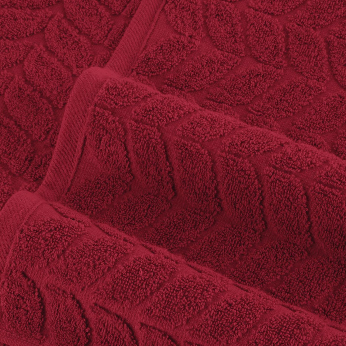 Elegant Comfort - Juego de Toallas de Lujo de 6 Piezas, 100% algodón Turco, Tela Jacquard, Texturizado, de Alta Calidad, Suave y Absorbente, Incluye 2 Toallas de baño, 2 Toallas de Mano y 2 Toallas,