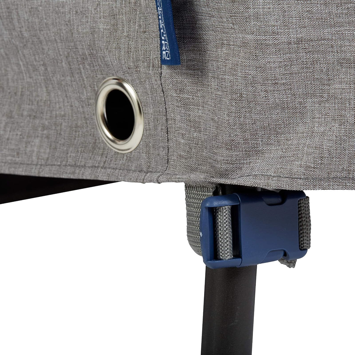MODERN LEISURE Garrison - Funda giratoria para Silla de Patio, Tela Resistente a la Intemperie, protección de Muebles de Exterior, Perfecta para Patio, terraza y Porche, 37.5 Pulgadas de Largo x 39.2