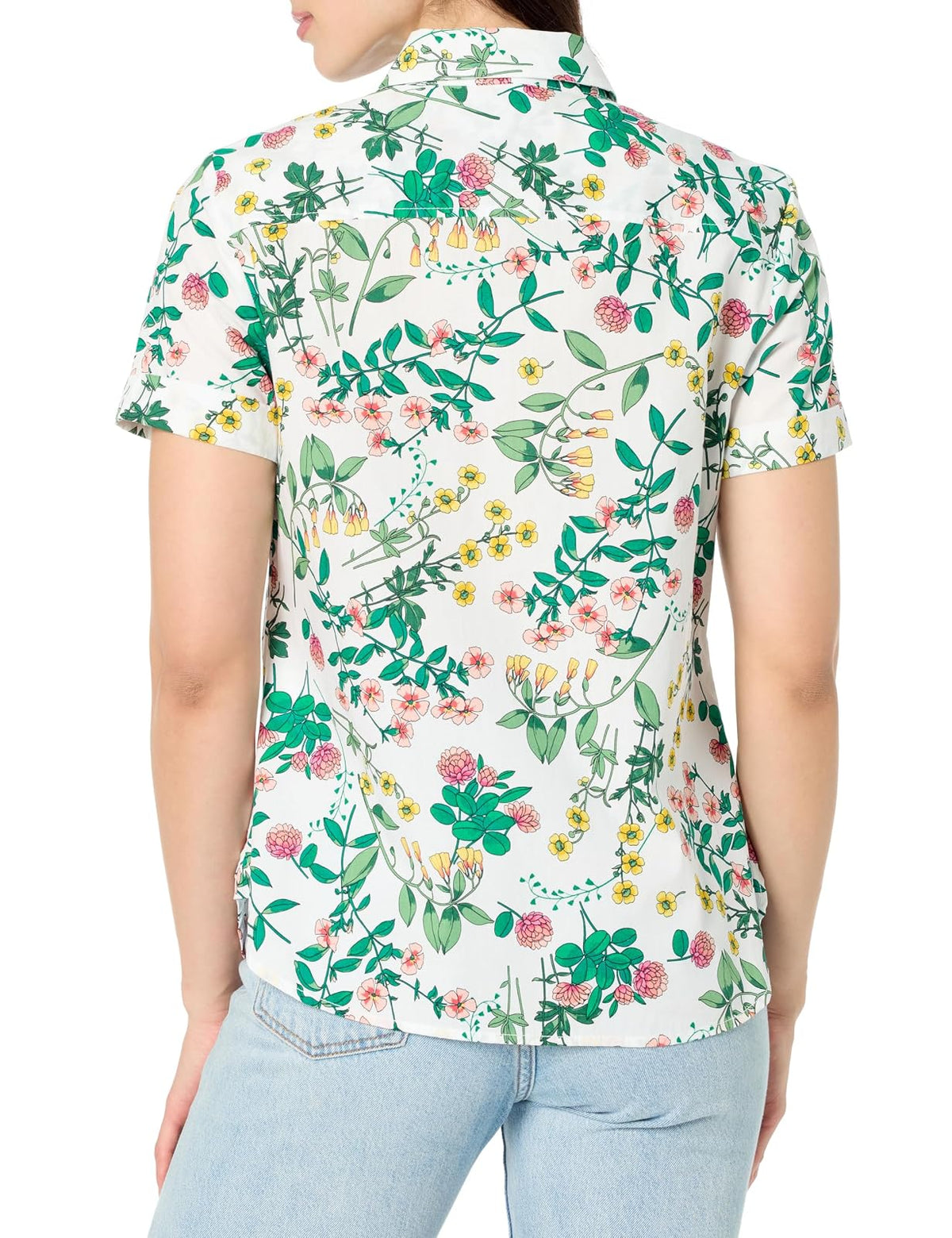 Nautica - Camisa de Campamento de Manga Corta con Botones