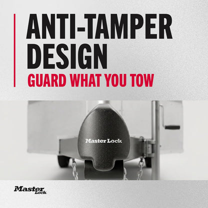Master Lock 379ATPY Universal Trailer Hitch Lock