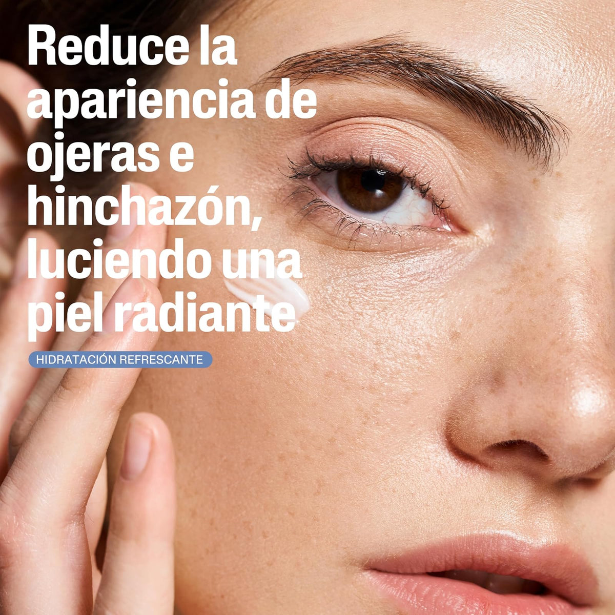 Cetaphil Optimal Hydration Sérum Ojos Ácido Hialurónico Piel Sensible 15 ml | Con HydroSensitiv Complex, ayuda a hidratar, calmar sensibilidad y mejorar apariencia de ojeras, bolsas e hinchazón.