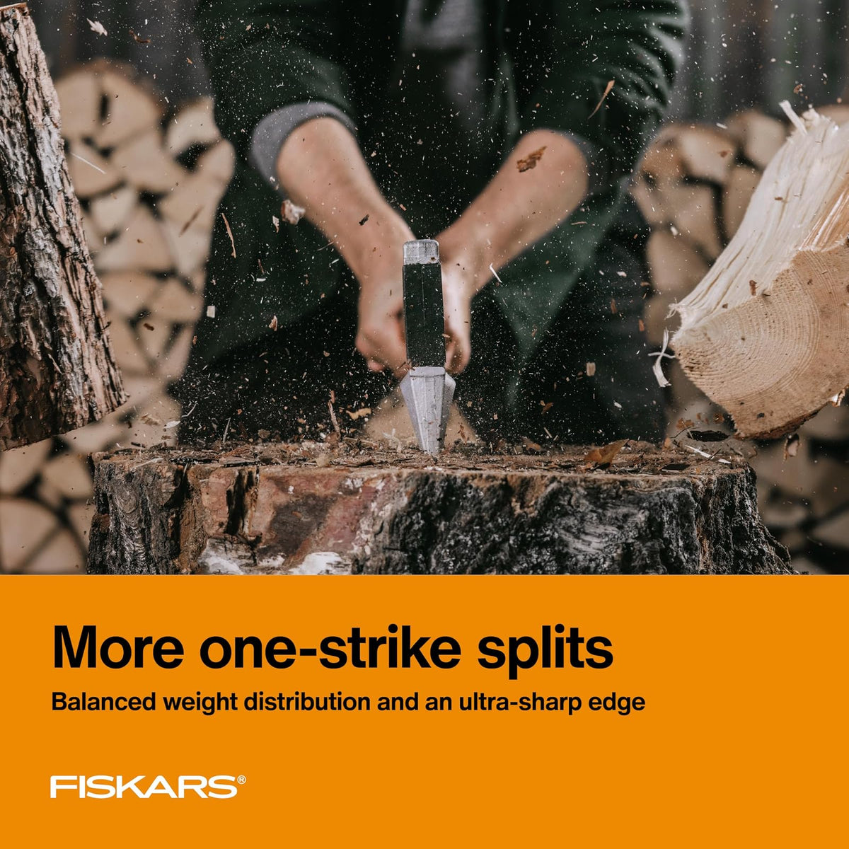 Fiskars X27 Super Hacha División 36 Pulgadas Acero Forjado