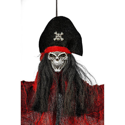 REV Espectro Pirata Decorativo, Decoración de Halloween para Temáticas Náuticas, Casas del Terror o Escenarios Fantasmales