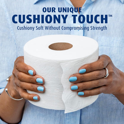 Charmin Ultra Soft Toilet Paper, Family Mega Roll with Cushiony Touch (5x More Sheets*), 18 Count