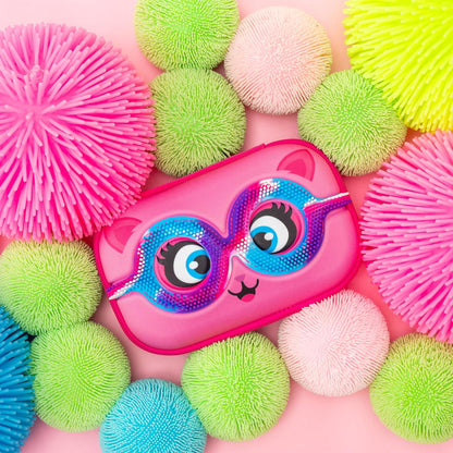 ZIPIT Estuche para lápices para niñas | Estuche de gran capacidad | Estuche escolar para niñas y niños (Rosa)