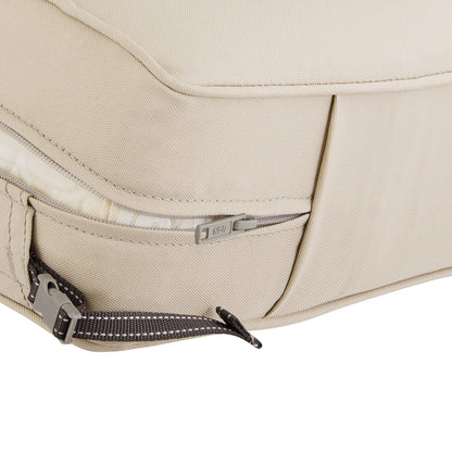 Classic Accessories Montlake - Funda de cojín para asiento de patio, Beige antiguo, 25" x 25" x 5" thick