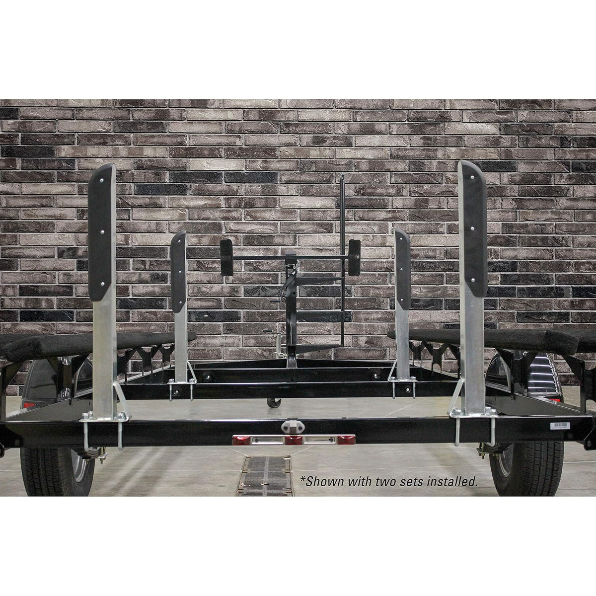 Extreme Max Guías de Remolque de Pontón de Servicio Pesado, Plateado, para Marcos de Remolque de 2 in, 3005.3783