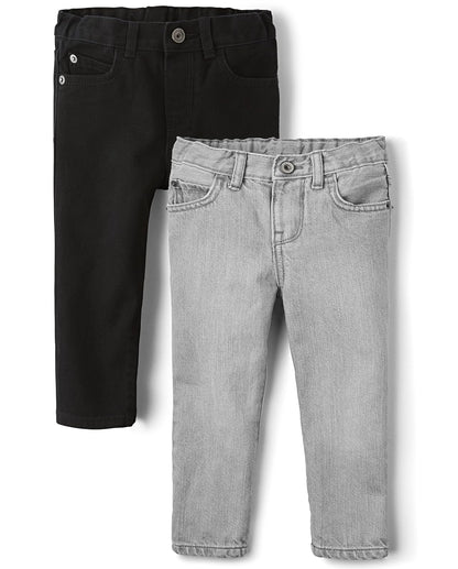 The Children's Place Y Jeans Ajustados básicos para niños pequeños Jeans para bebés niños