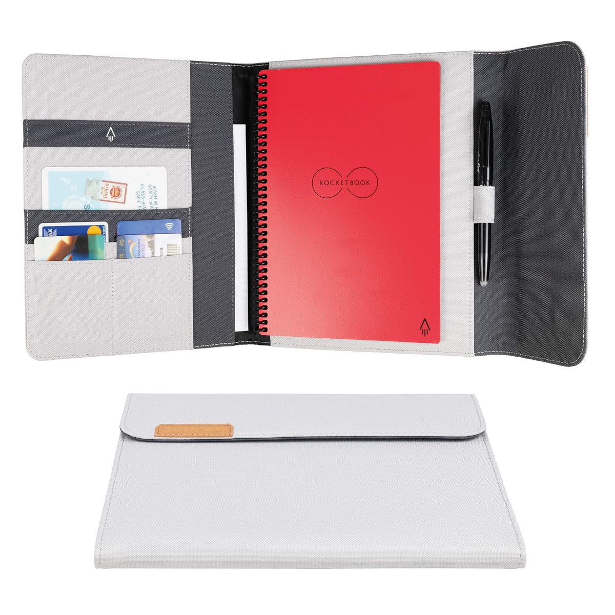 Rocketbook - Funda Tipo Folio Capsule Ii Executive, Color Gris