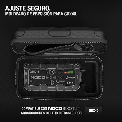 NOCO GBC101 Estuche de Protección de Goma EVA Boost X para Arrancadores de Emergencia de Litio GBX45 UltraSafe